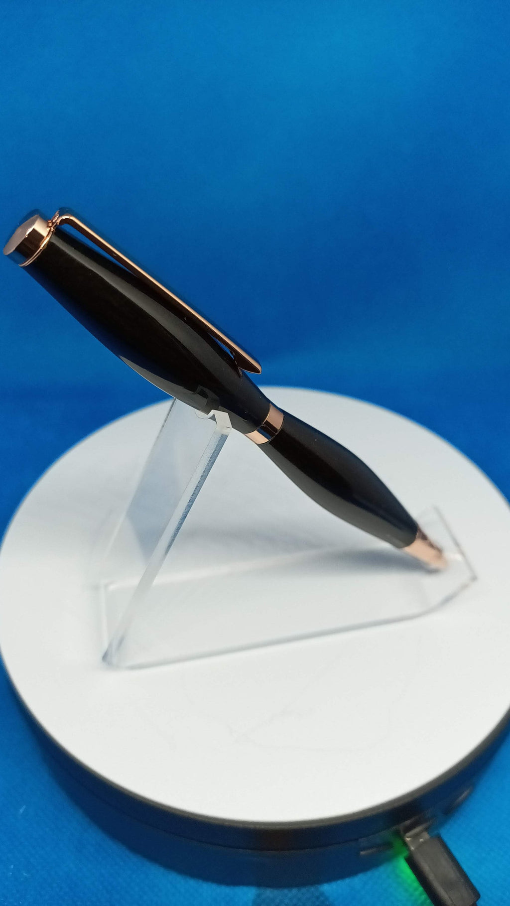 Twist Pen Black Ebony Wood