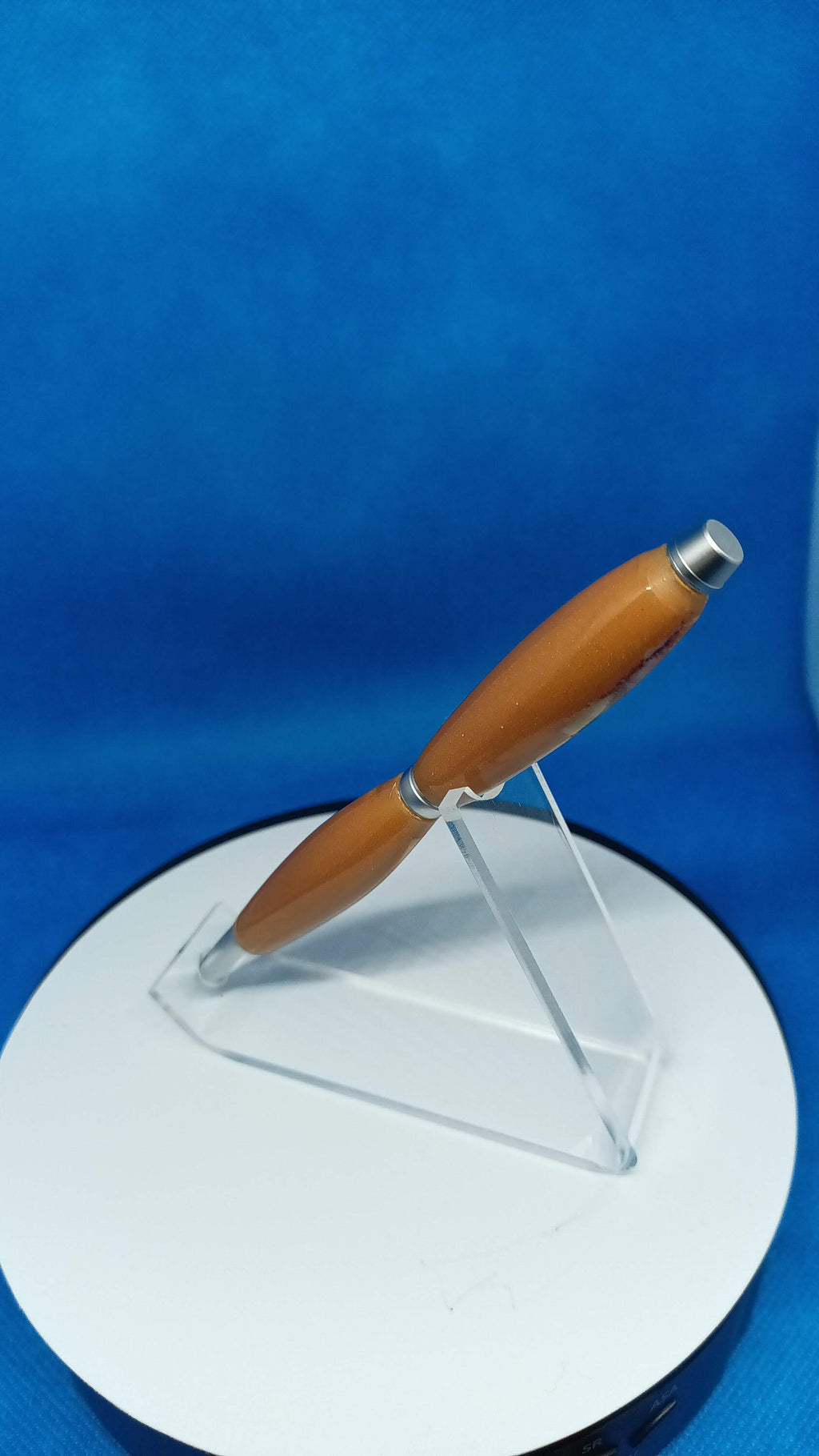 Box Elder Twist Pen /Hybrid Custom Brown Acrylic