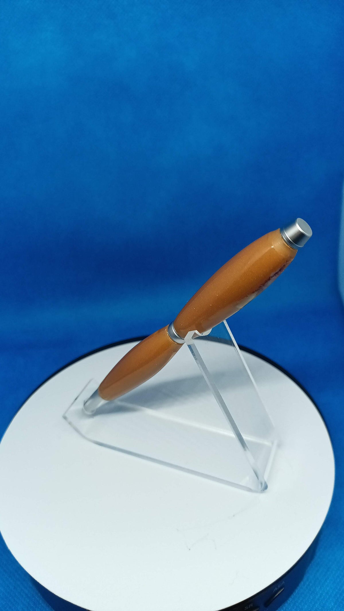 Box Elder Twist Pen /Hybrid Custom Brown Acrylic