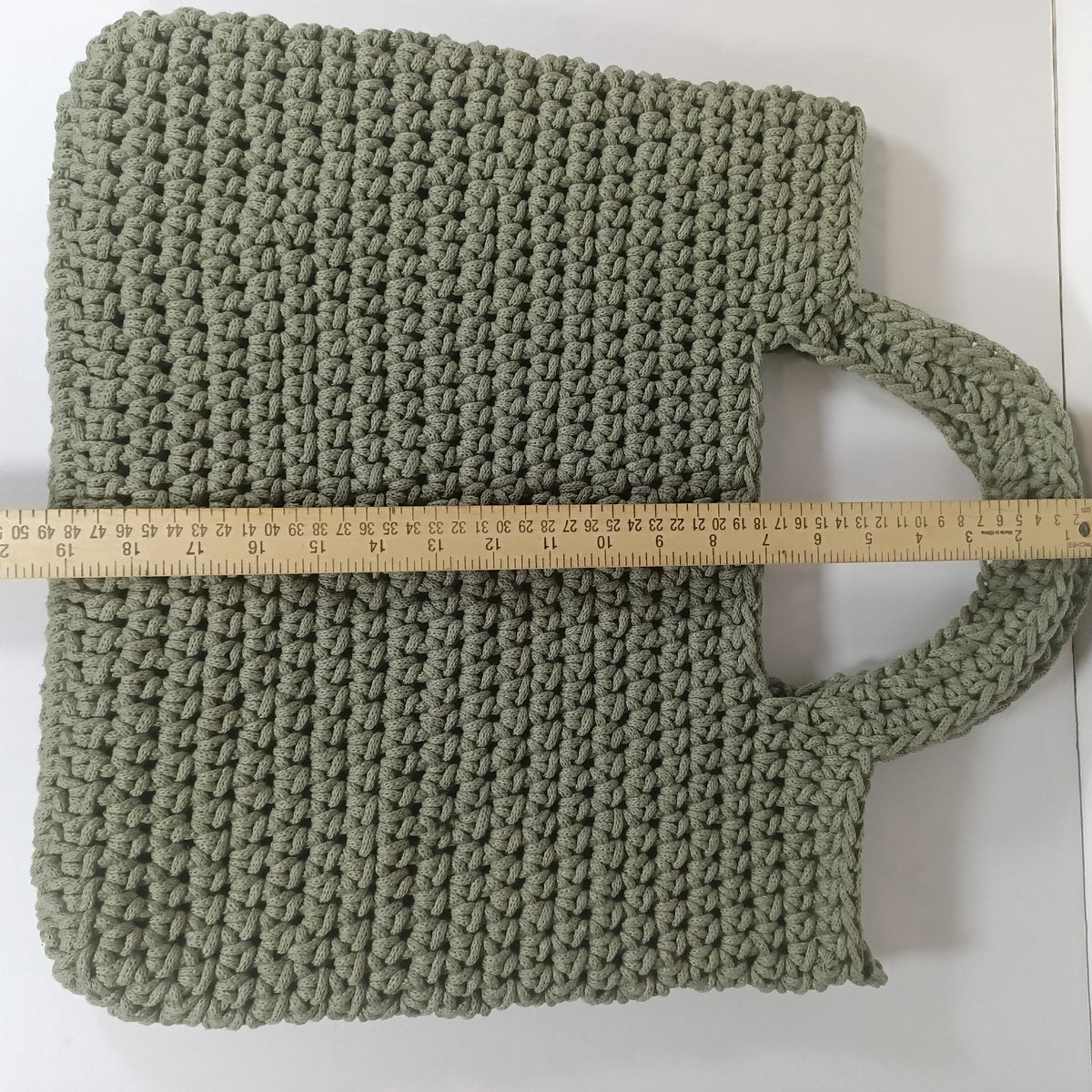 Handmade Olivine Crochet Bag