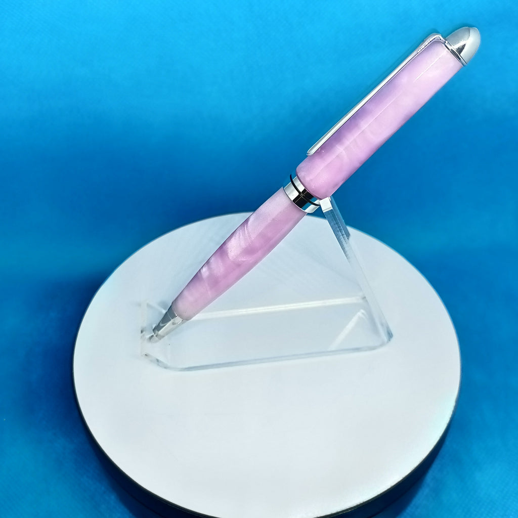 European Style Hot Pink Acrylic Pen