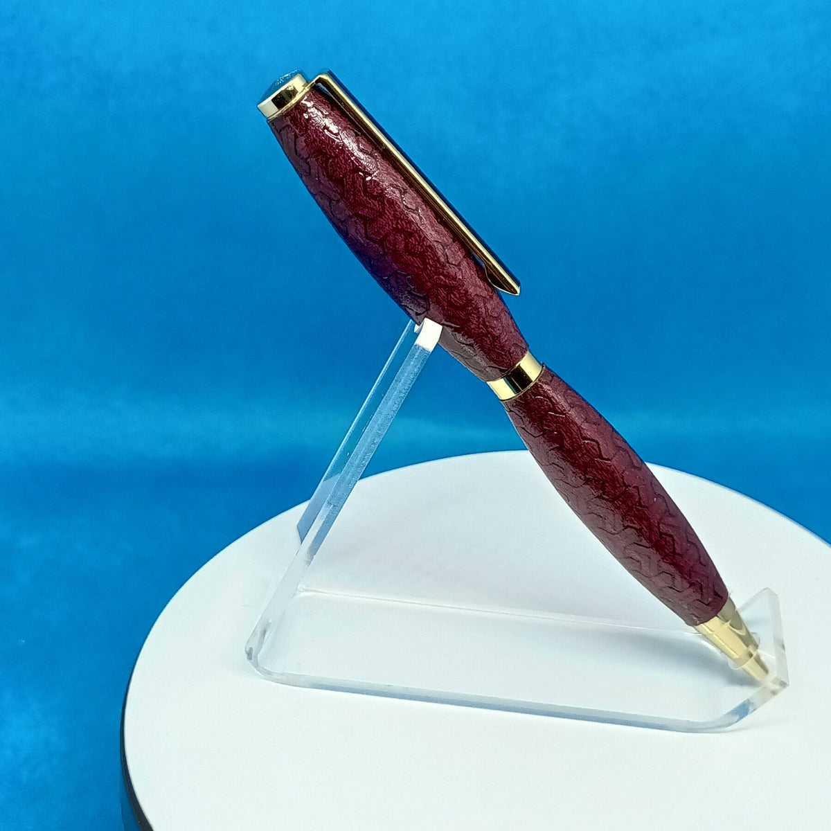 Purple Heart Engraved Twist Pen
