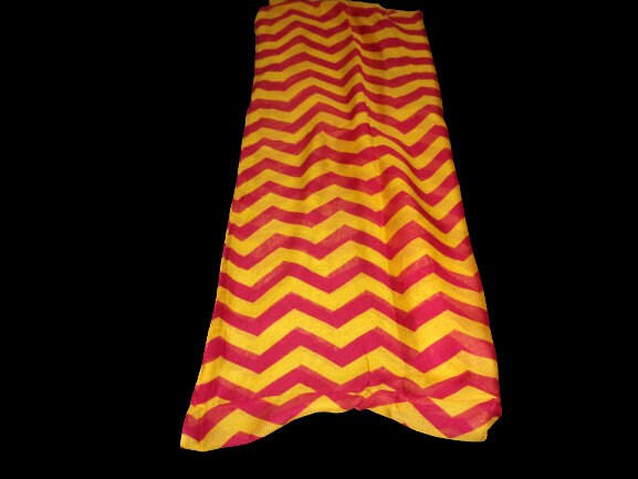 Chevron 100% Polyester Infinity 34in x 28in