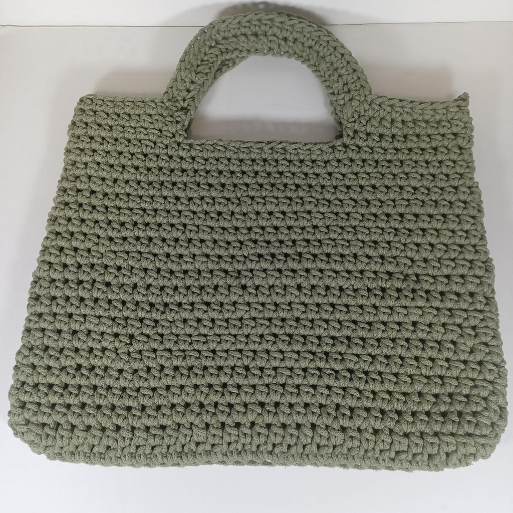 Handmade Olivine Crochet Bag