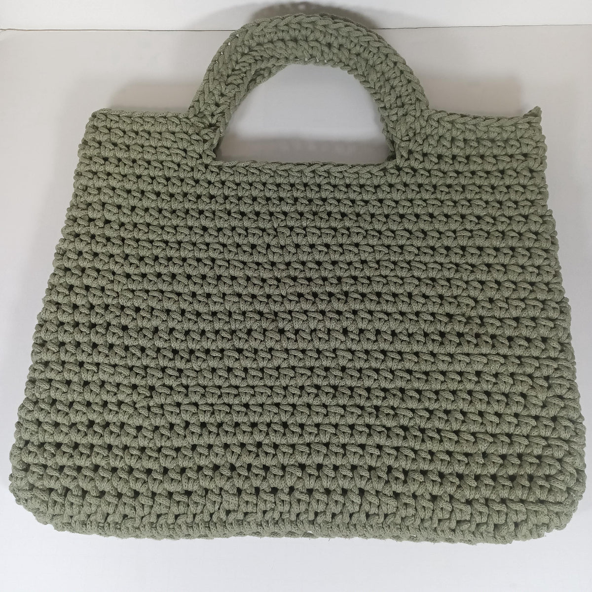 Handmade Olivine Crochet Bag