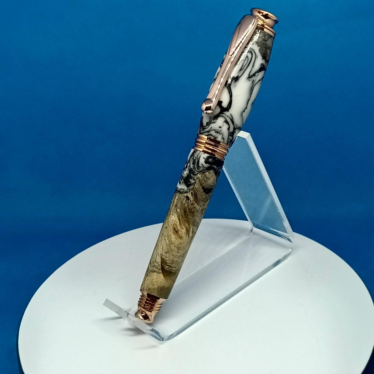 Aston Martin Rollerball Buckeye Burl Pen