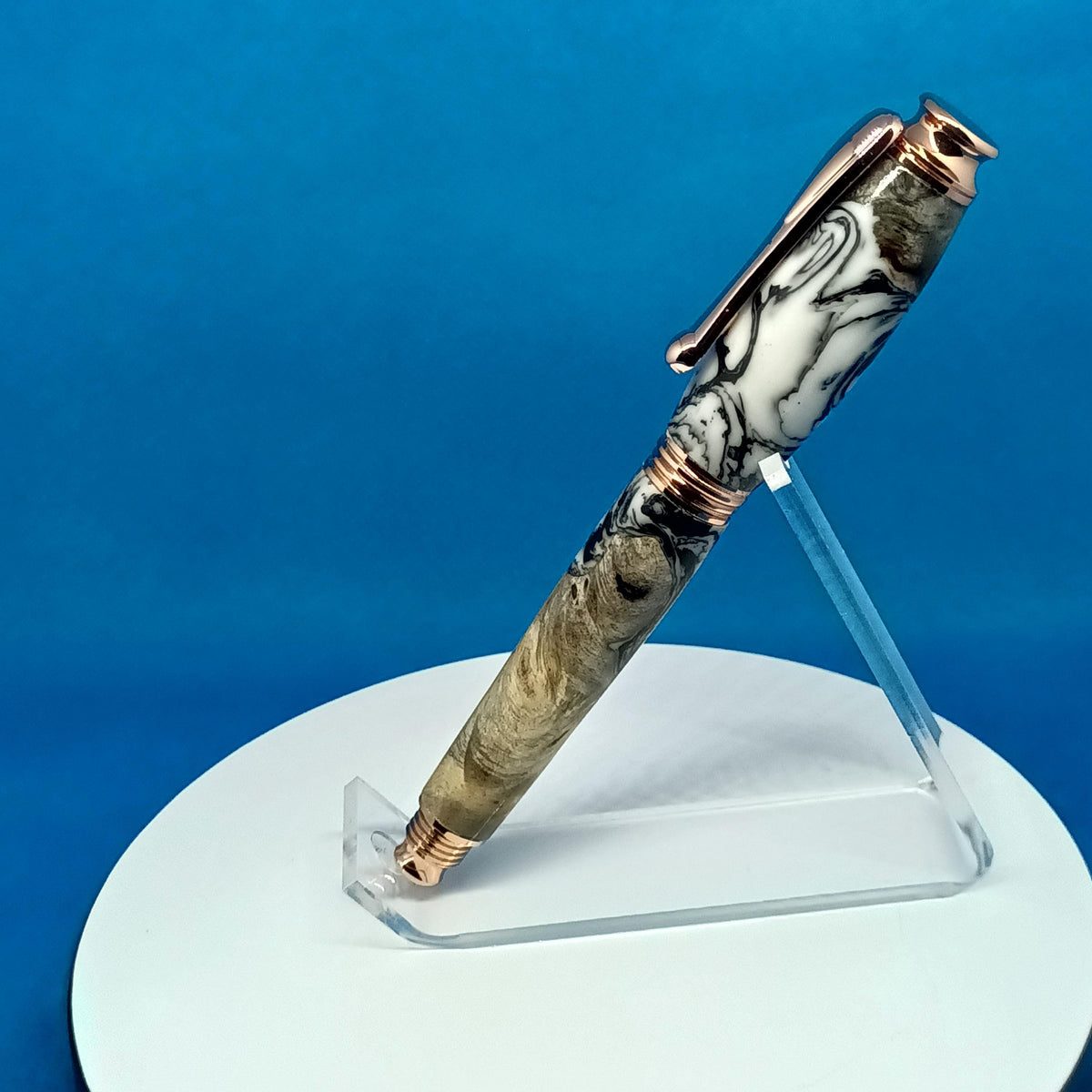 Aston Martin Rollerball Buckeye Burl Pen