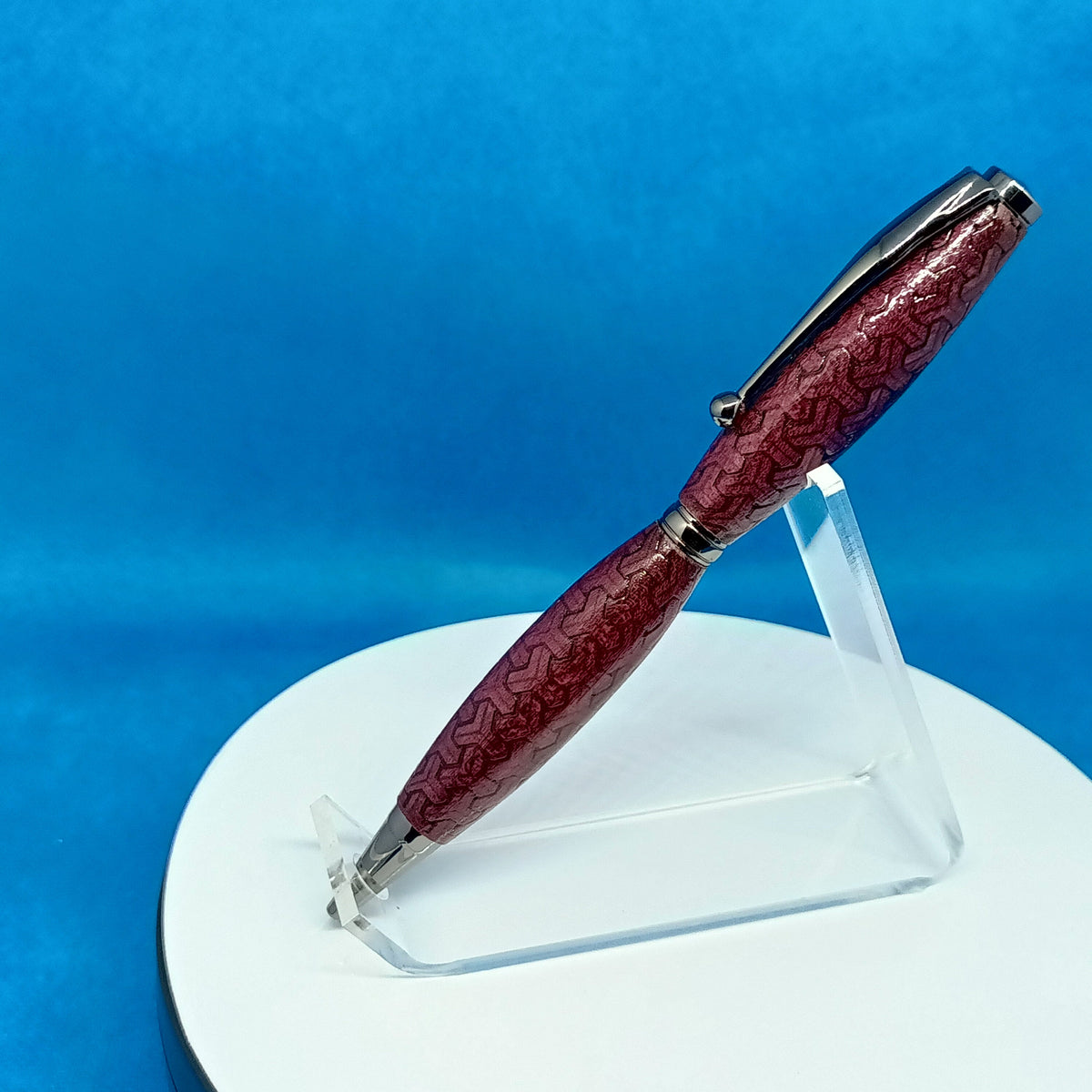 Purple Heart Engraved Twist Pen