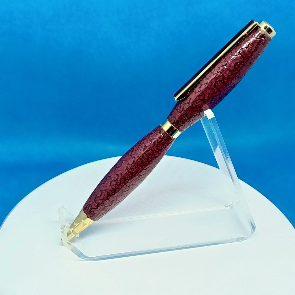 Purple Heart Engraved Twist Pen