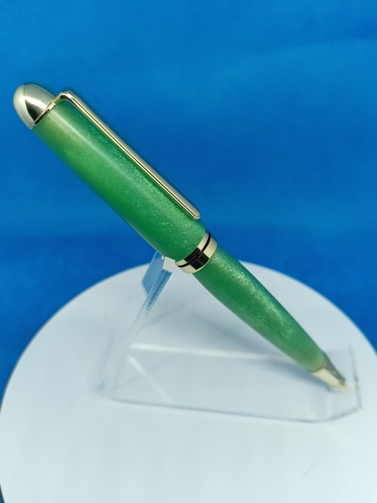 European Style Twist Pen Acrylic Turquoise