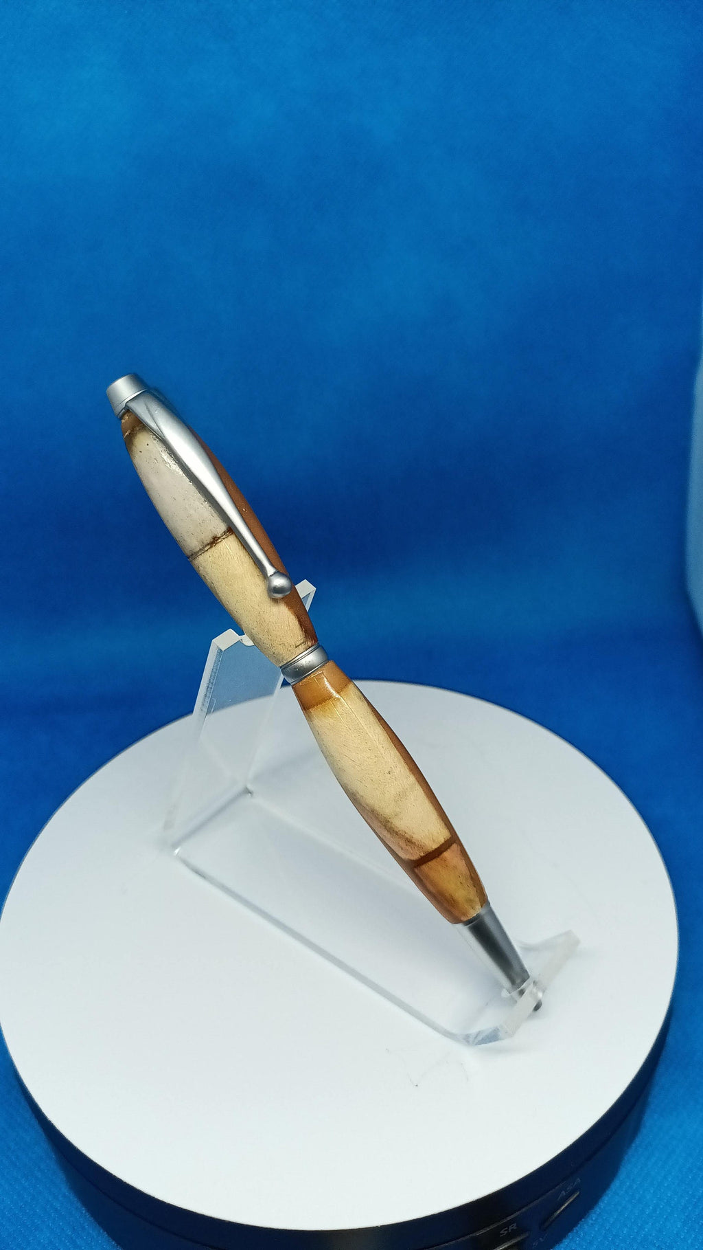 Box Elder Twist Pen /Hybrid Custom Brown Acrylic