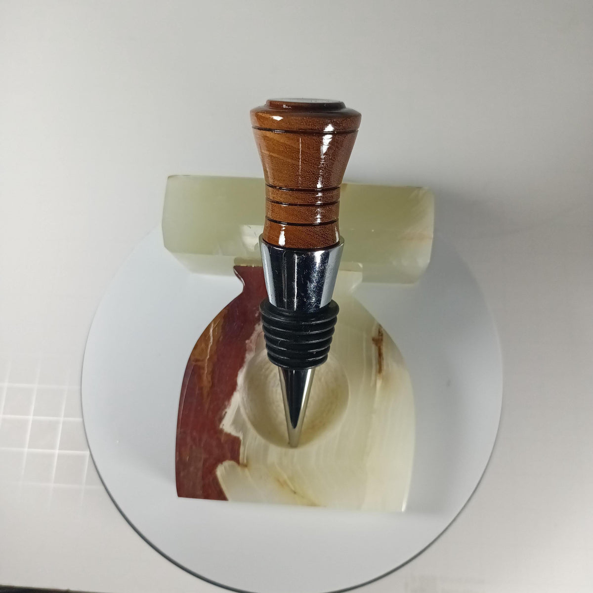 Wine Stopper Osage Orange