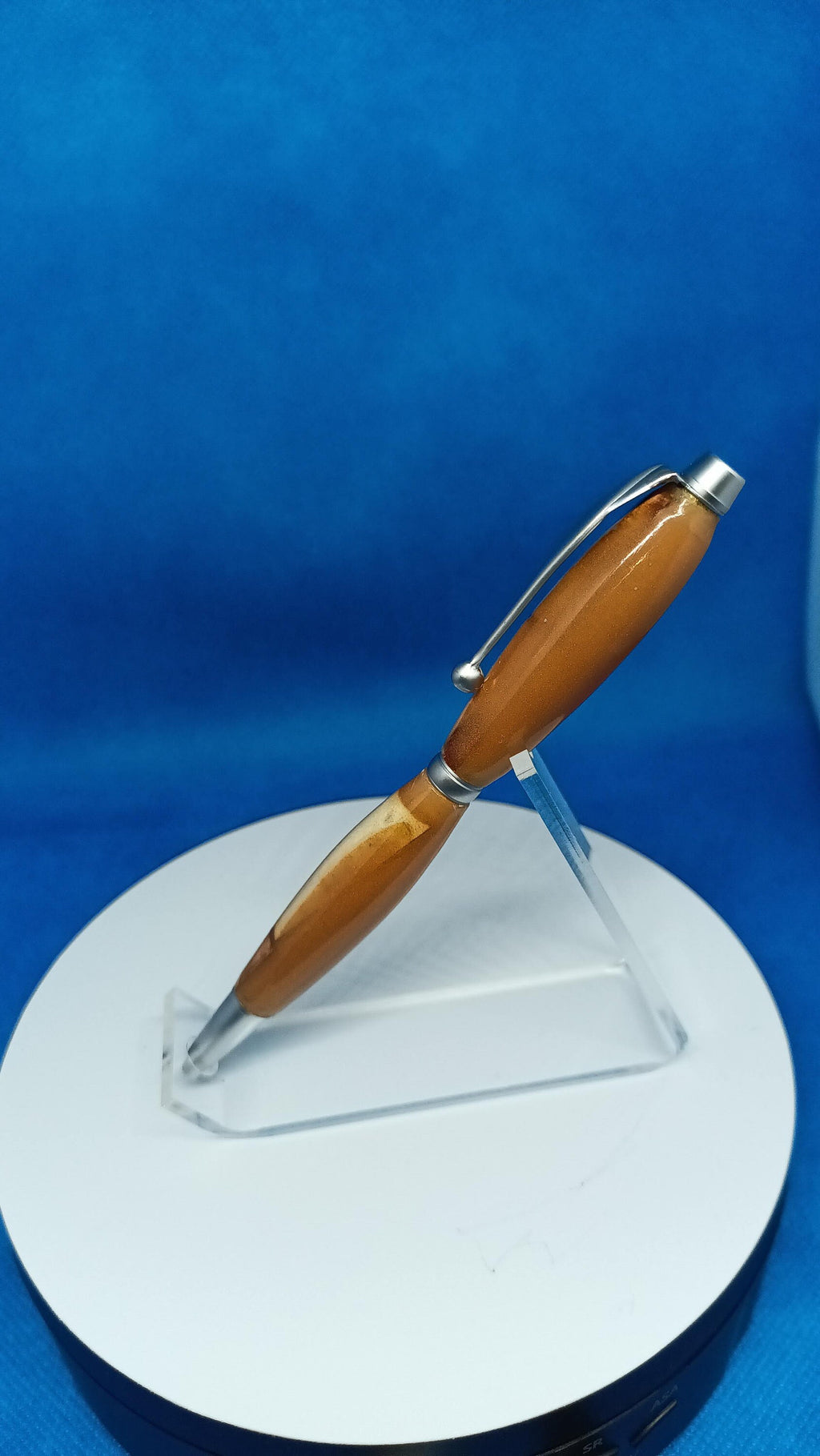 Box Elder Twist Pen /Hybrid Custom Brown Acrylic