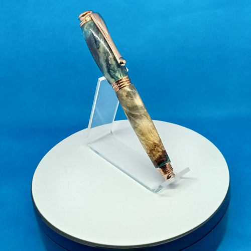 Aston Martin Rollerball Buckeye Burl Pen