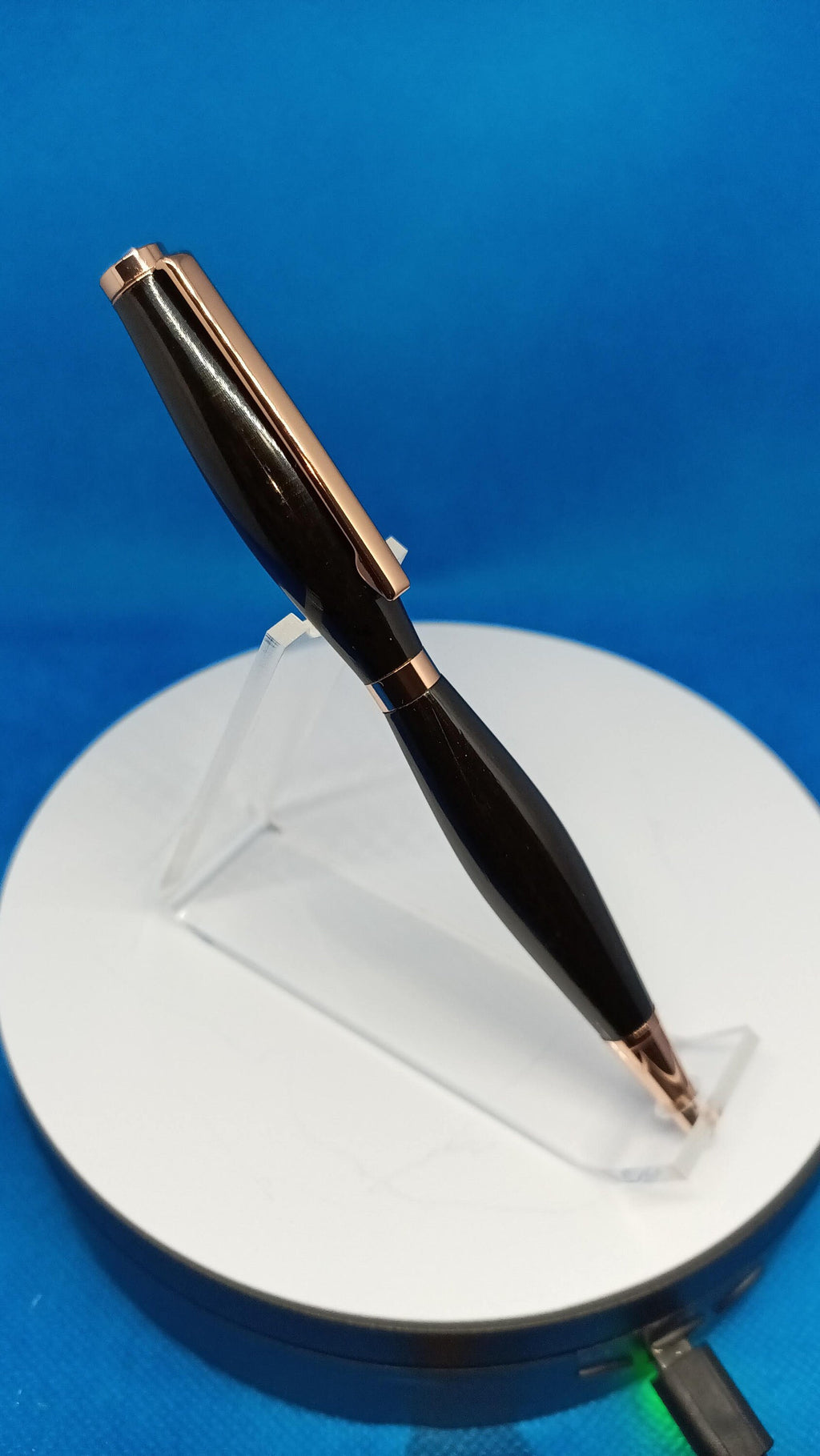 Twist Pen Black Ebony Wood