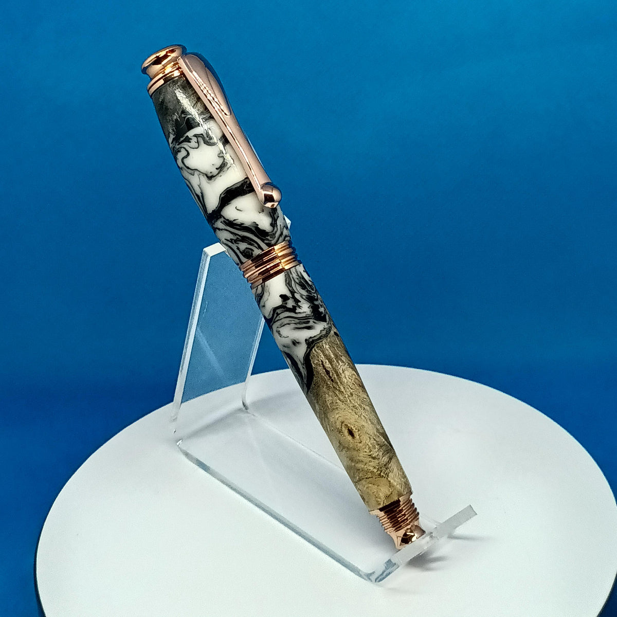 Aston Martin Rollerball Buckeye Burl Pen