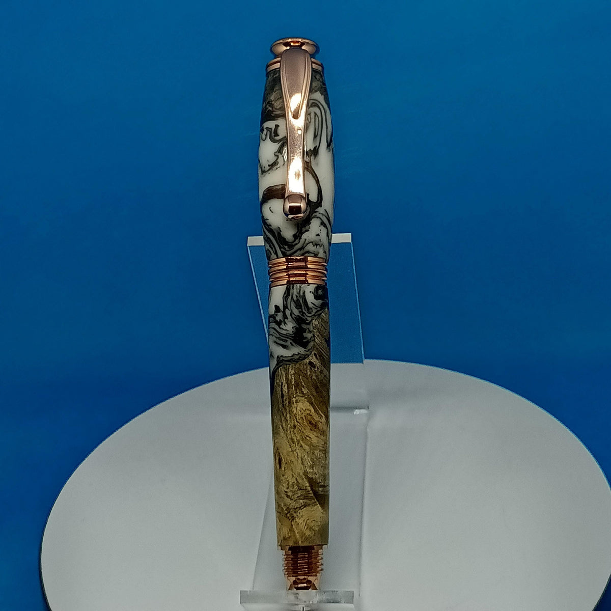 Aston Martin Rollerball Buckeye Burl Pen