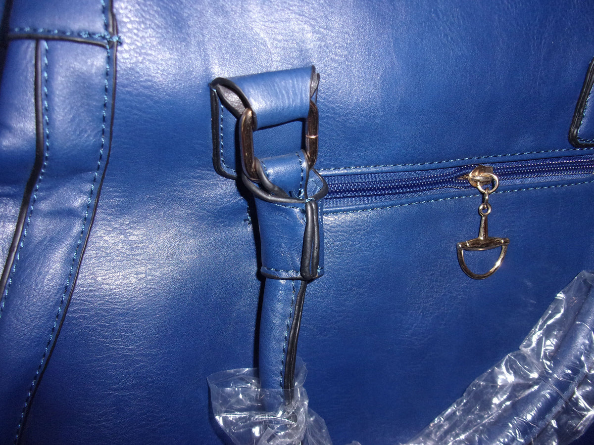 J Francis Faux Leather Shoulder Bag