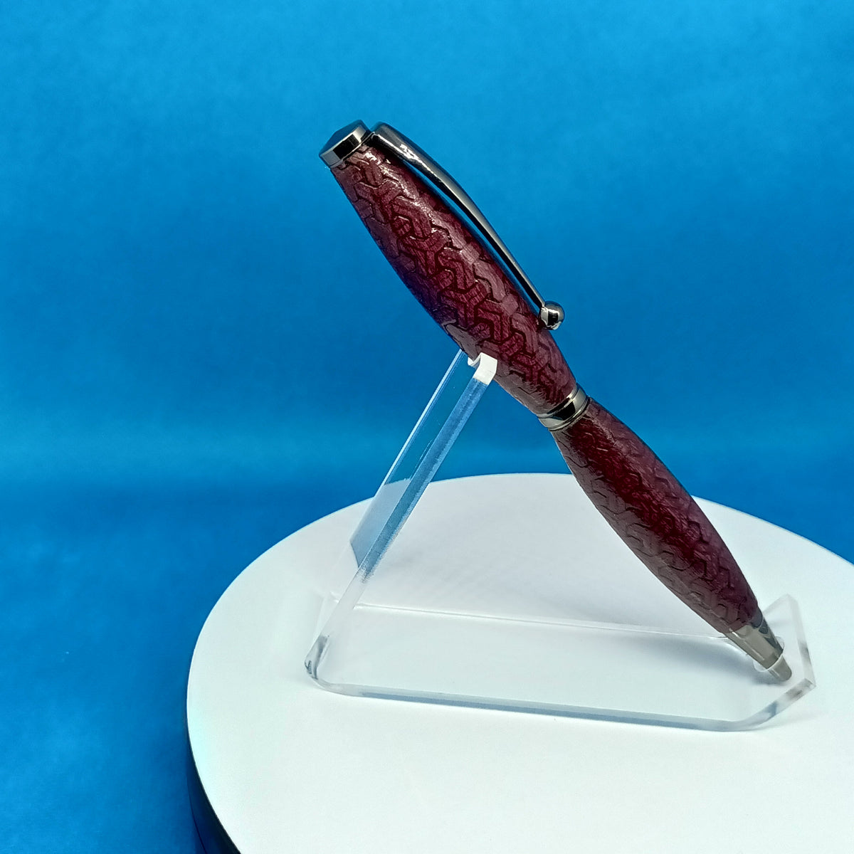 Purple Heart Engraved Twist Pen