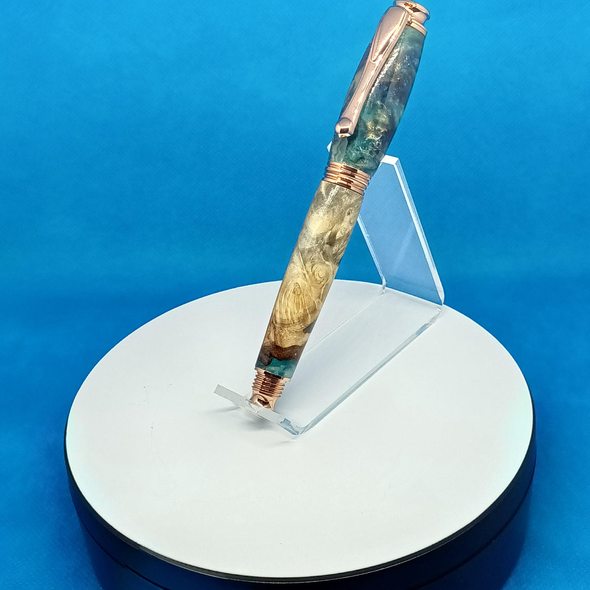 Aston Martin Rollerball Buckeye Burl Pen