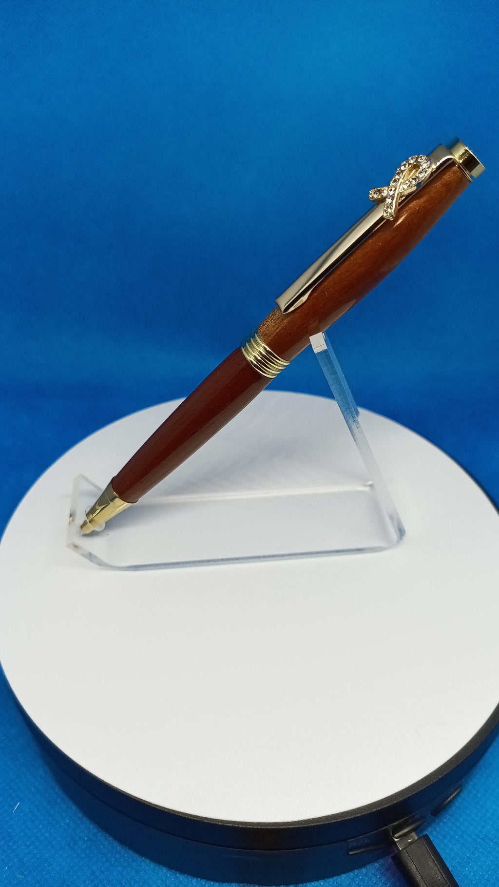 Twist Pen Bubinga Hand Turned