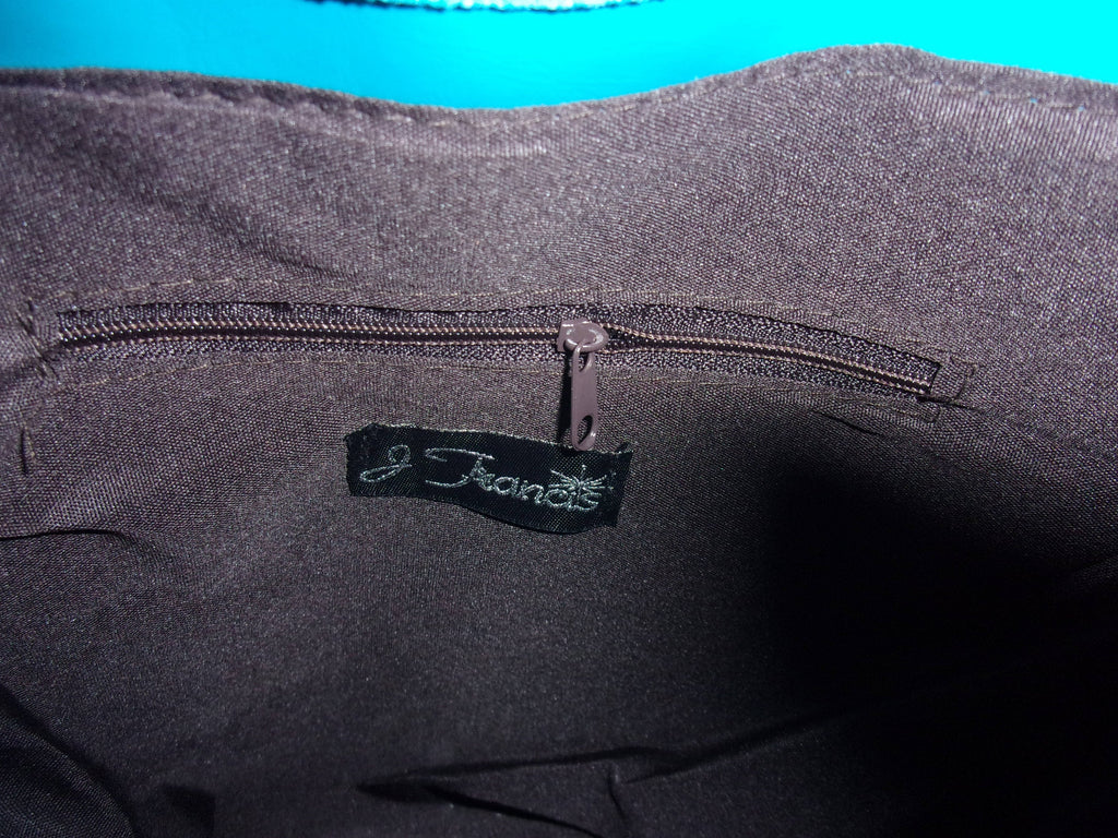 Sea Blue Faux Leather