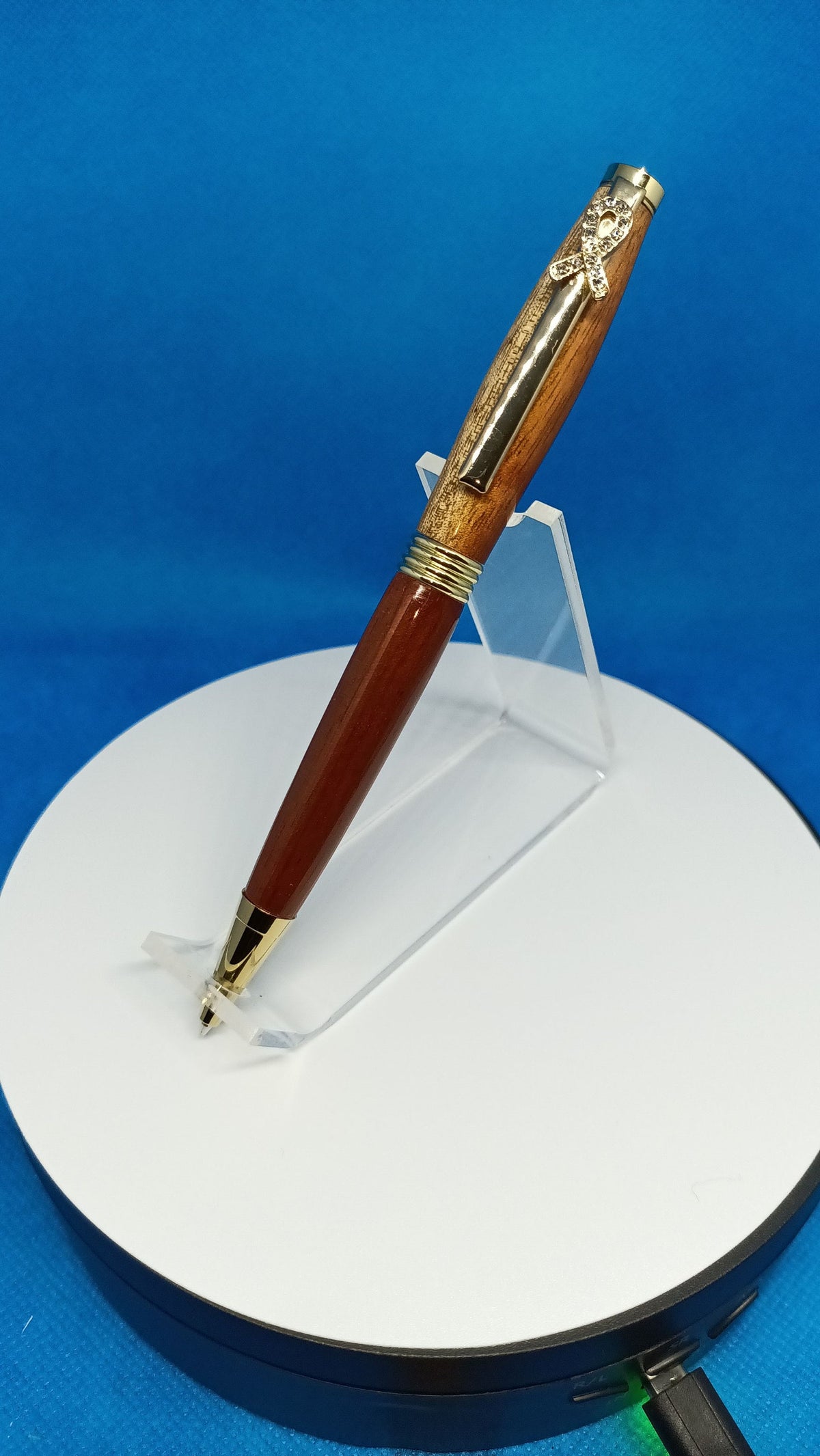 Twist Pen Bubinga Hand Turned