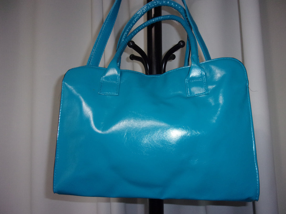 Sea Blue Faux Leather
