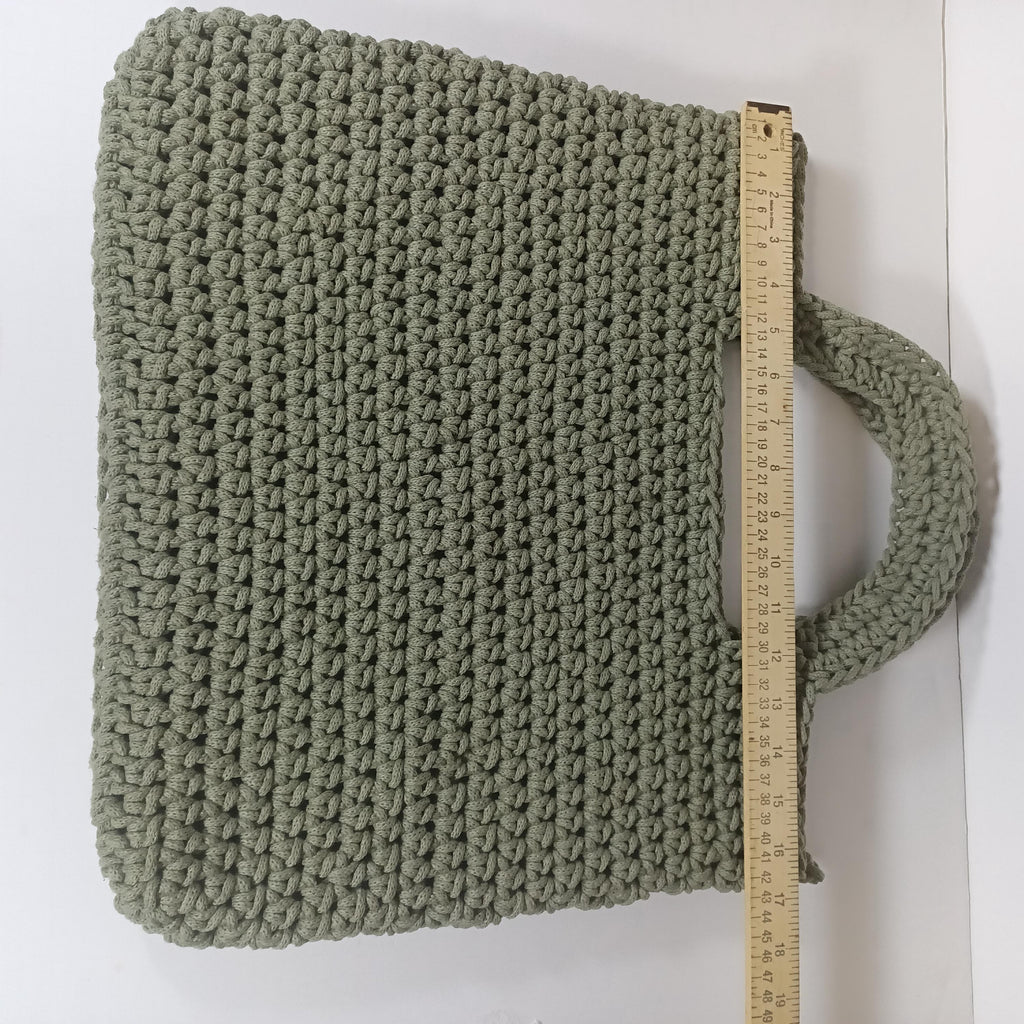 Handmade Olivine Crochet Bag