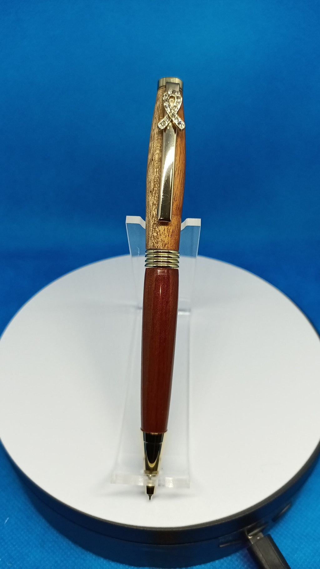 Twist Pen Bubinga Hand Turned