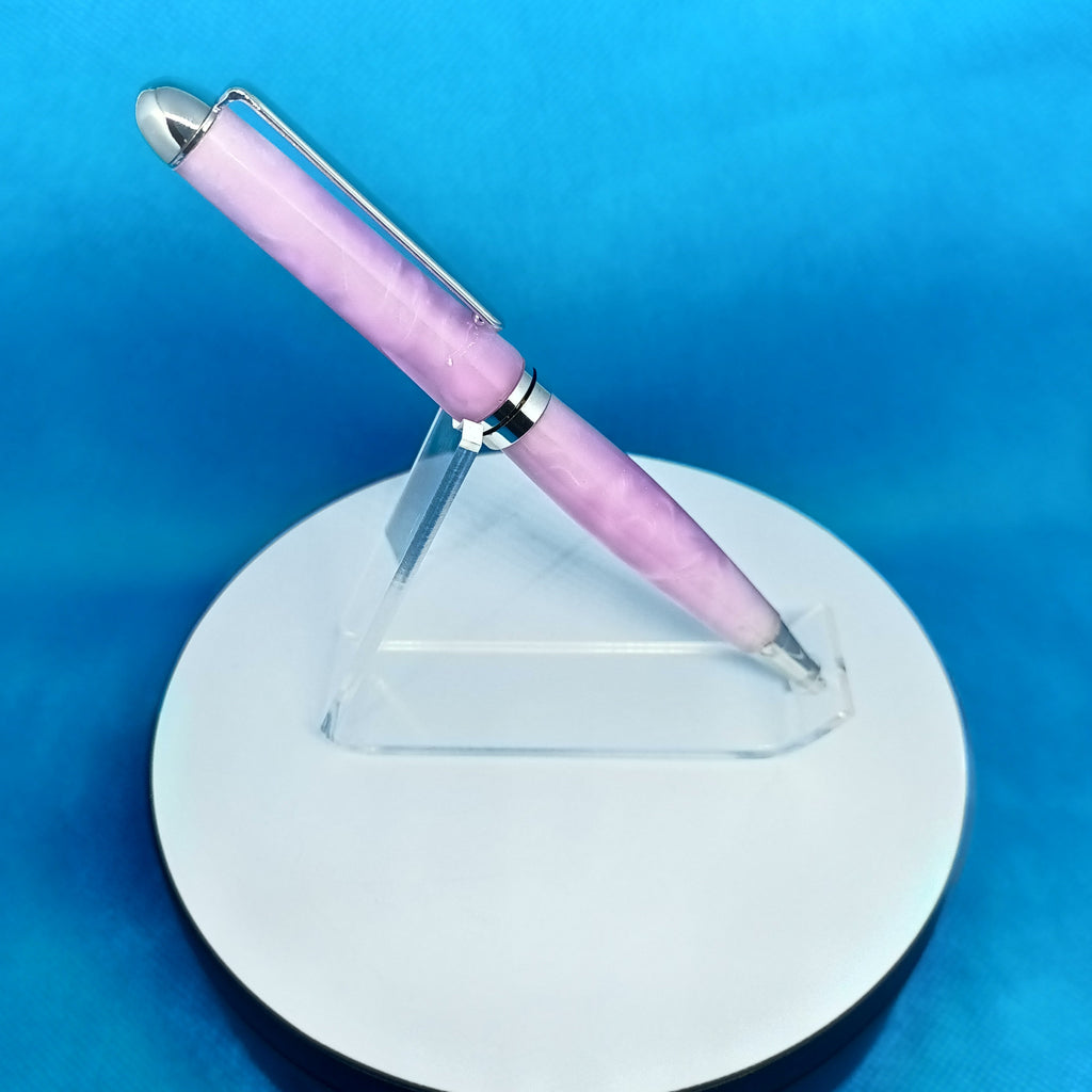 European Style Hot Pink Acrylic Pen