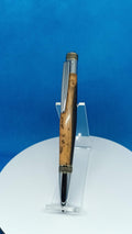 Twist Pen Cortana Custom Alumilite Black and Brown with a hint of Gold