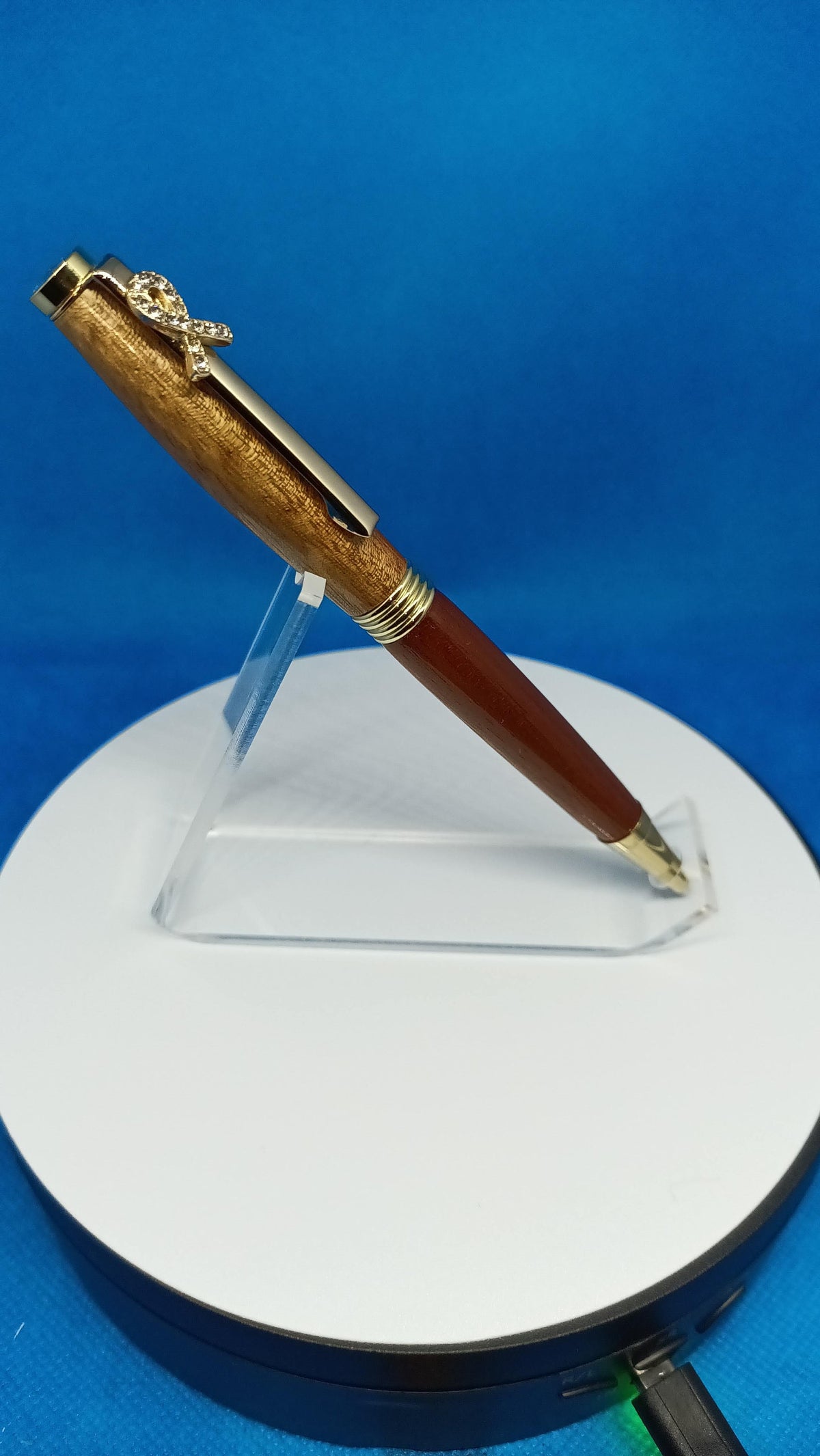 Twist Pen Bubinga Hand Turned