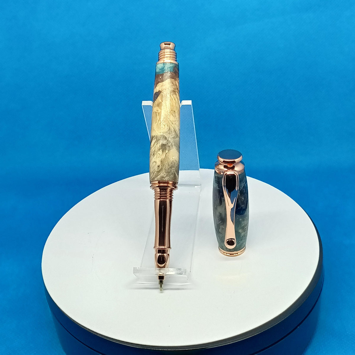 Aston Martin Rollerball Buckeye Burl Pen