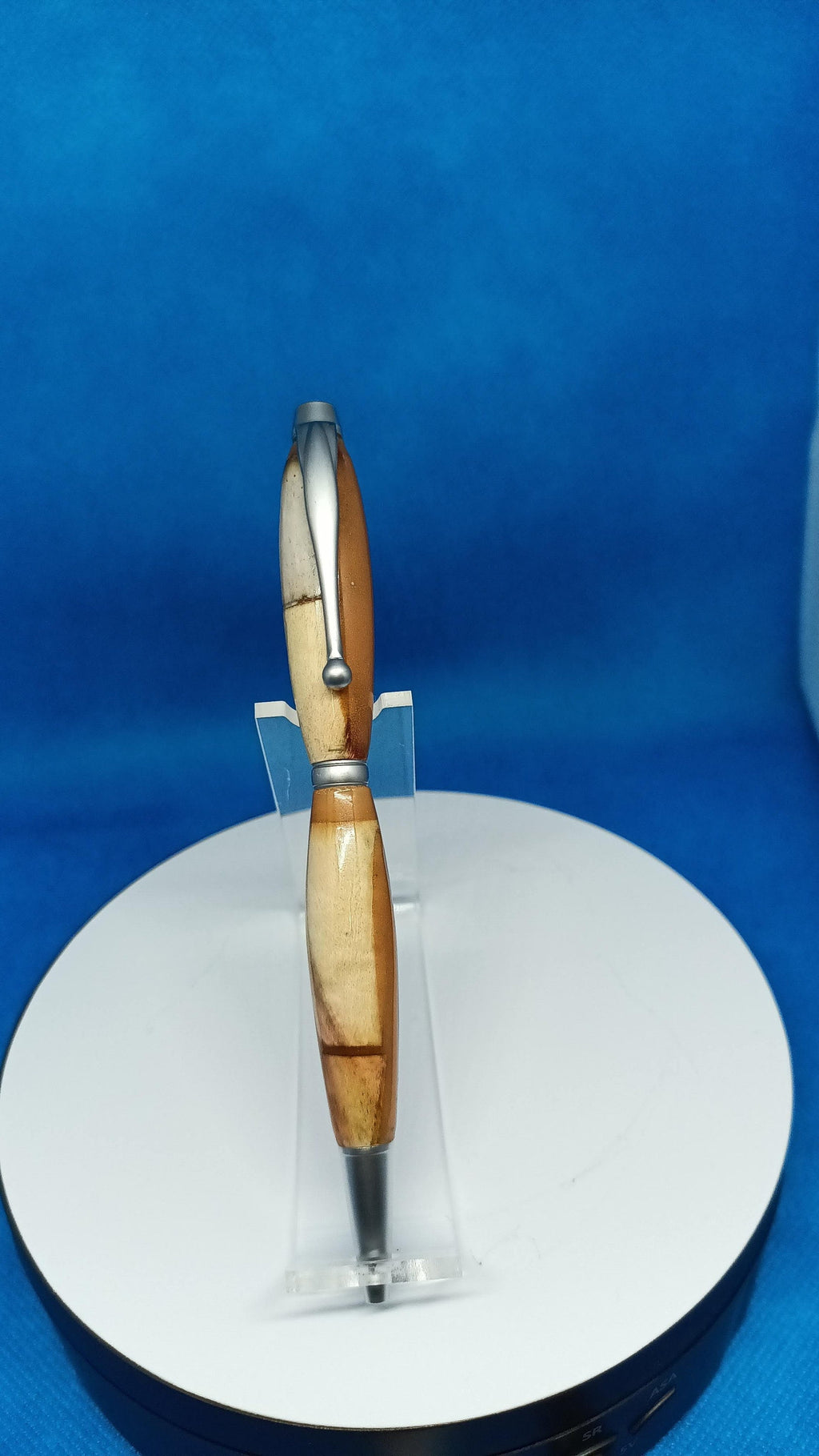 Box Elder Twist Pen /Hybrid Custom Brown Acrylic
