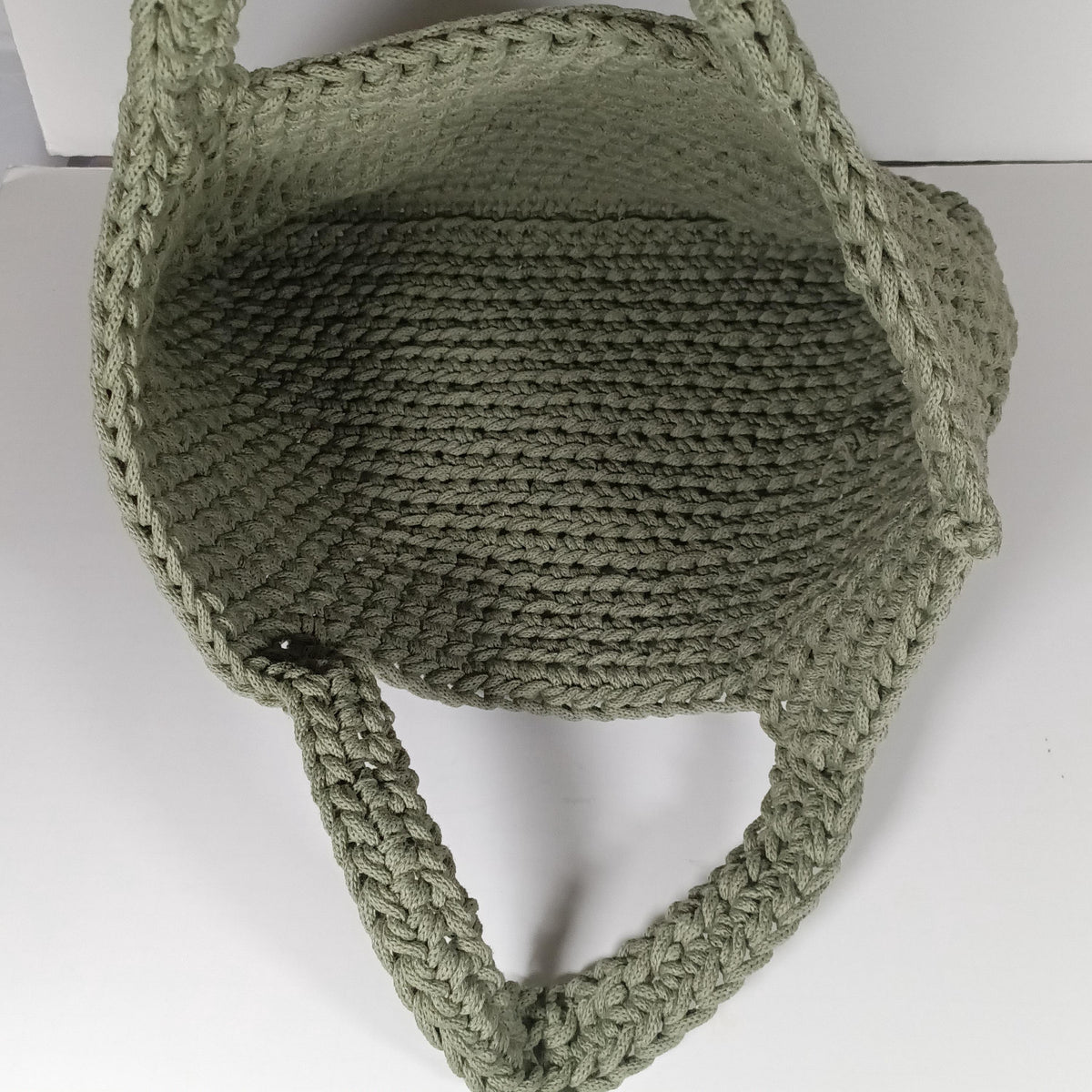 Handmade Olivine Crochet Bag