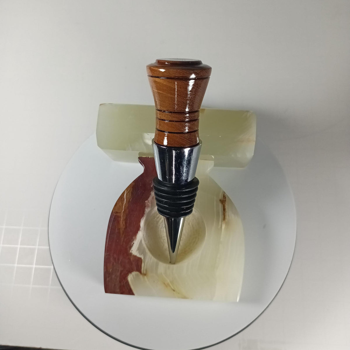 Wine Stopper Osage Orange