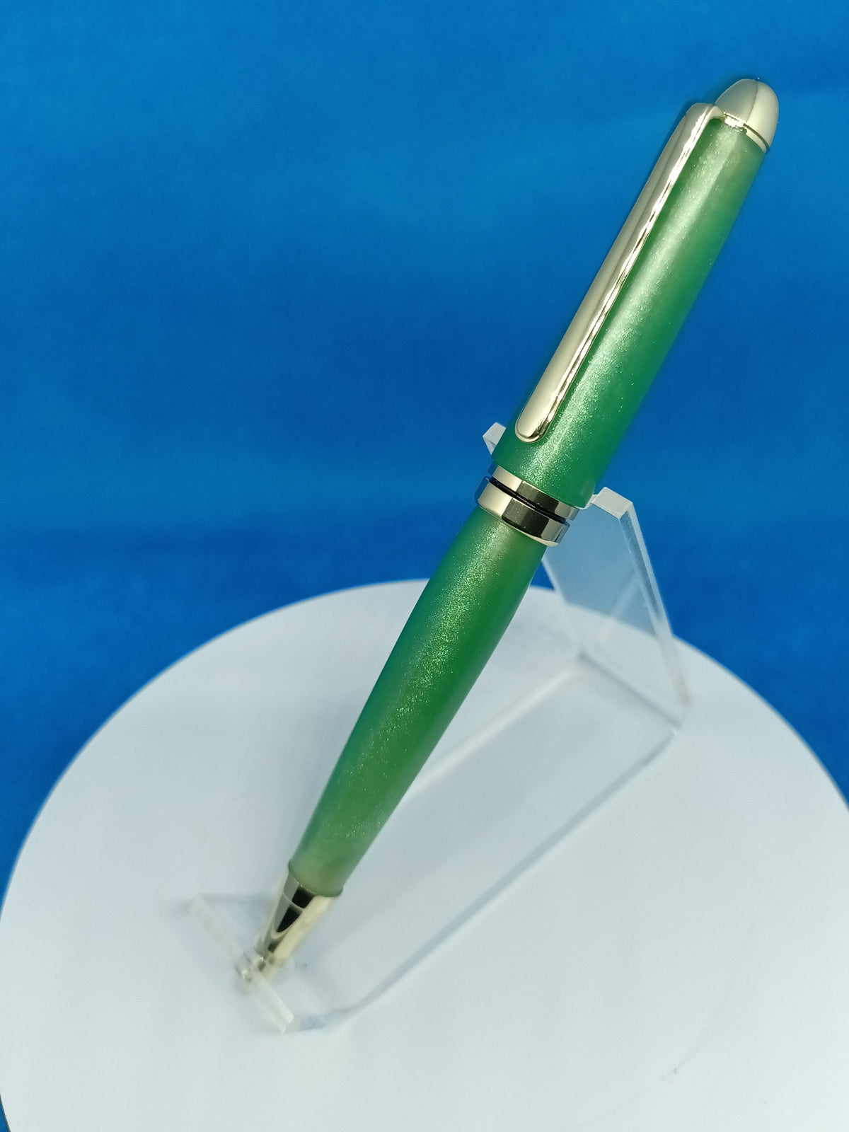 European Style Twist Pen Acrylic Turquoise