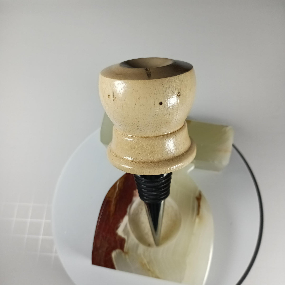 Hard Maple Wine Stopper