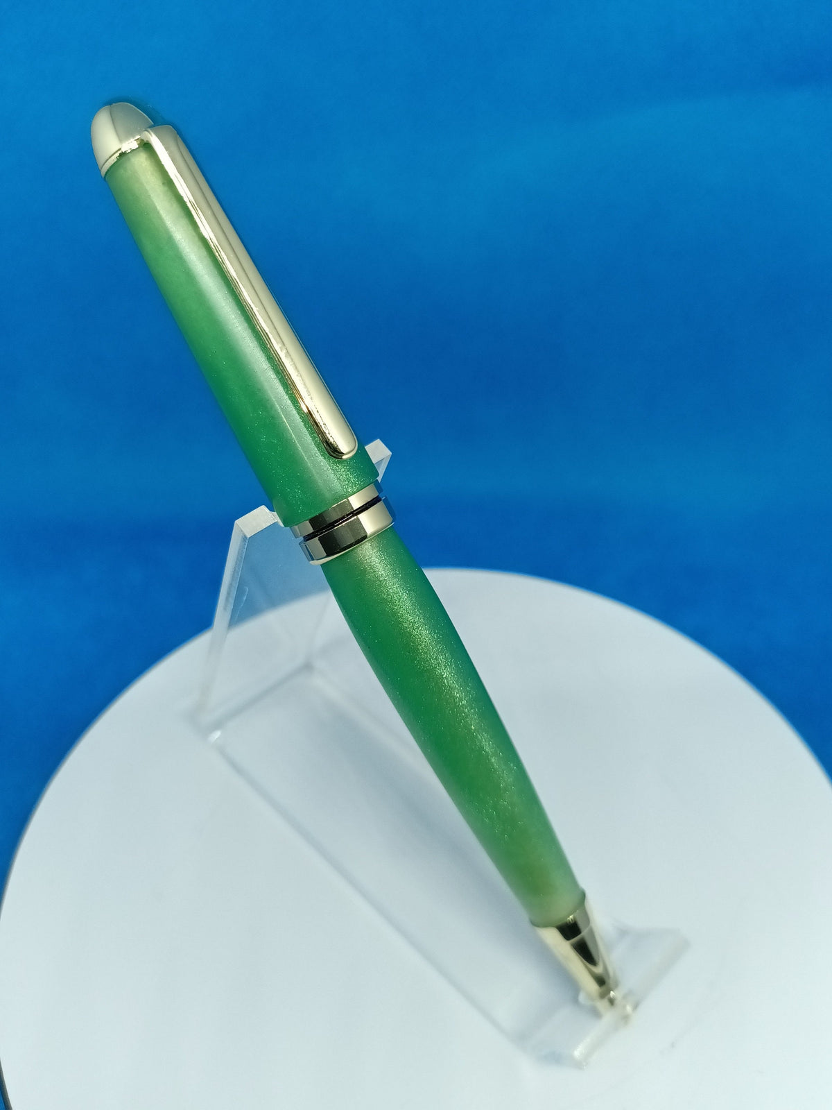 European Style Twist Pen Acrylic Turquoise