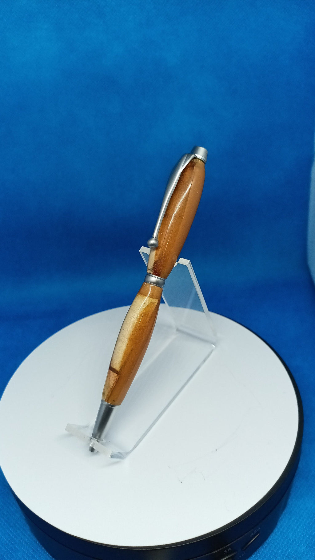 Box Elder Twist Pen /Hybrid Custom Brown Acrylic