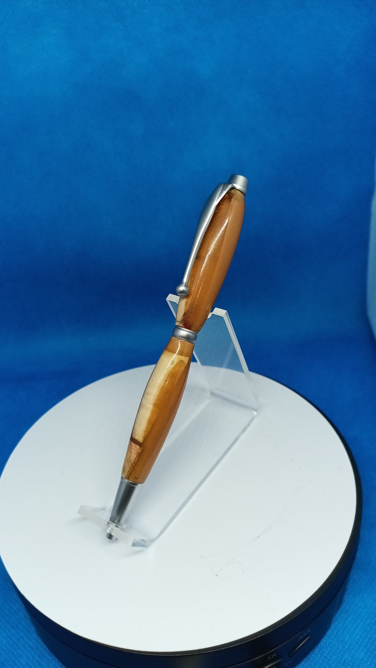 Box Elder Twist Pen /Hybrid Custom Brown Acrylic