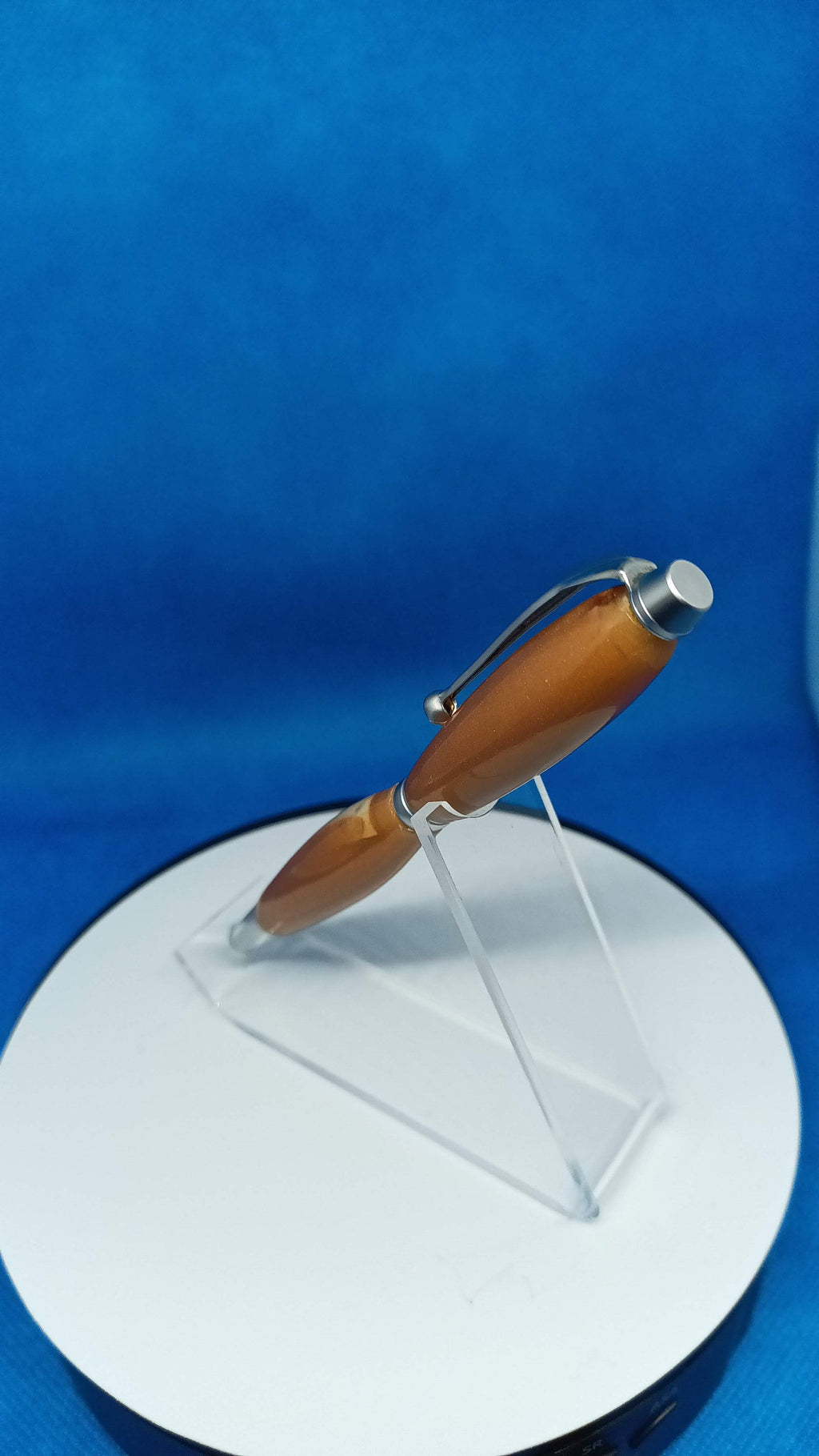 Box Elder Twist Pen /Hybrid Custom Brown Acrylic