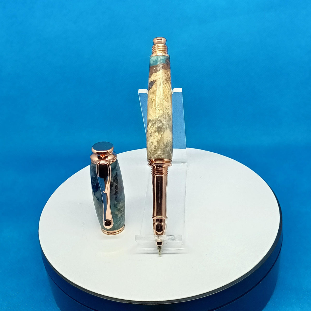 Aston Martin Rollerball Buckeye Burl Pen