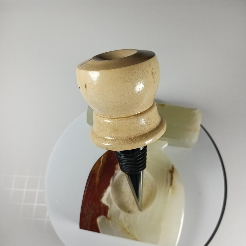 Hard Maple Wine Stopper