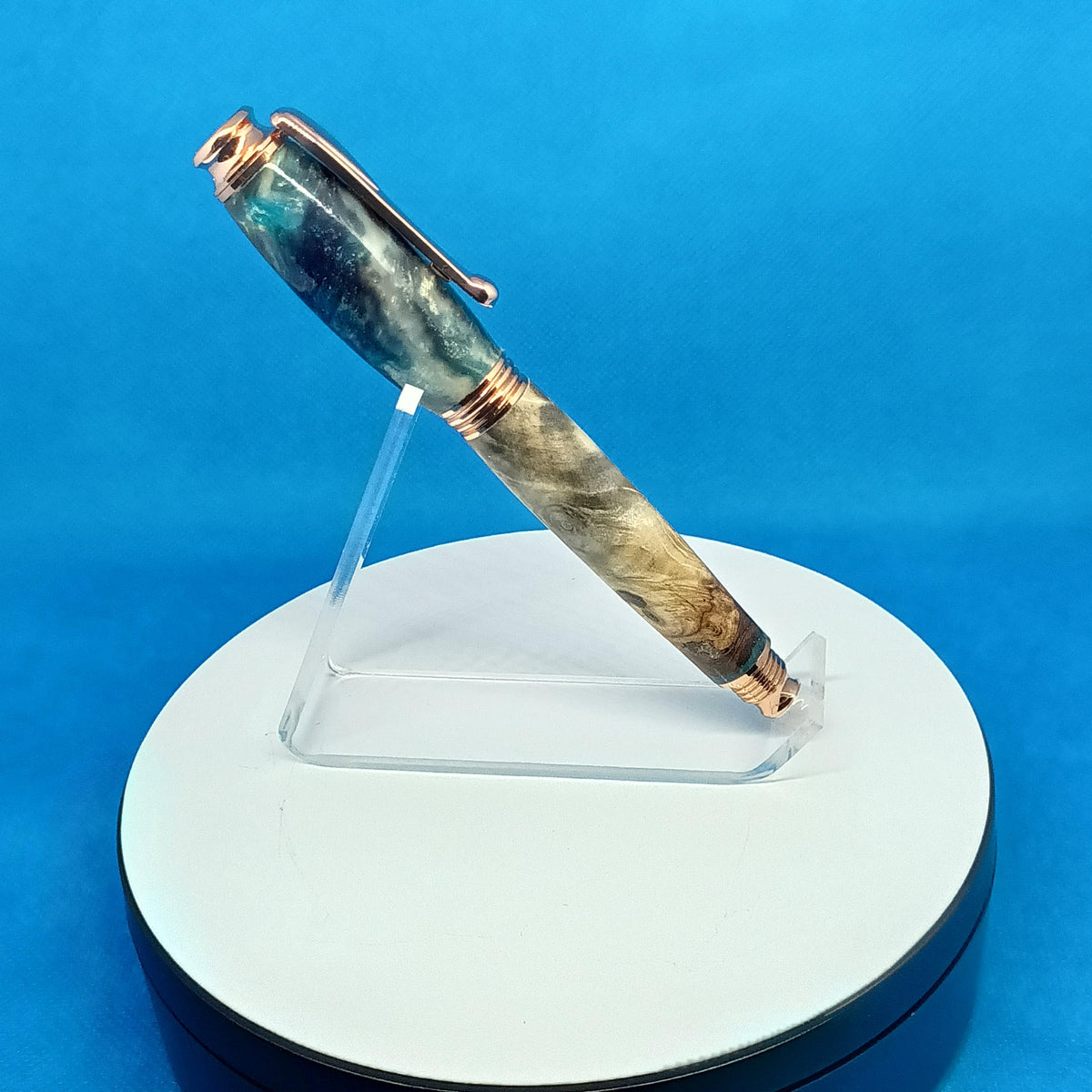 Aston Martin Rollerball Buckeye Burl Pen