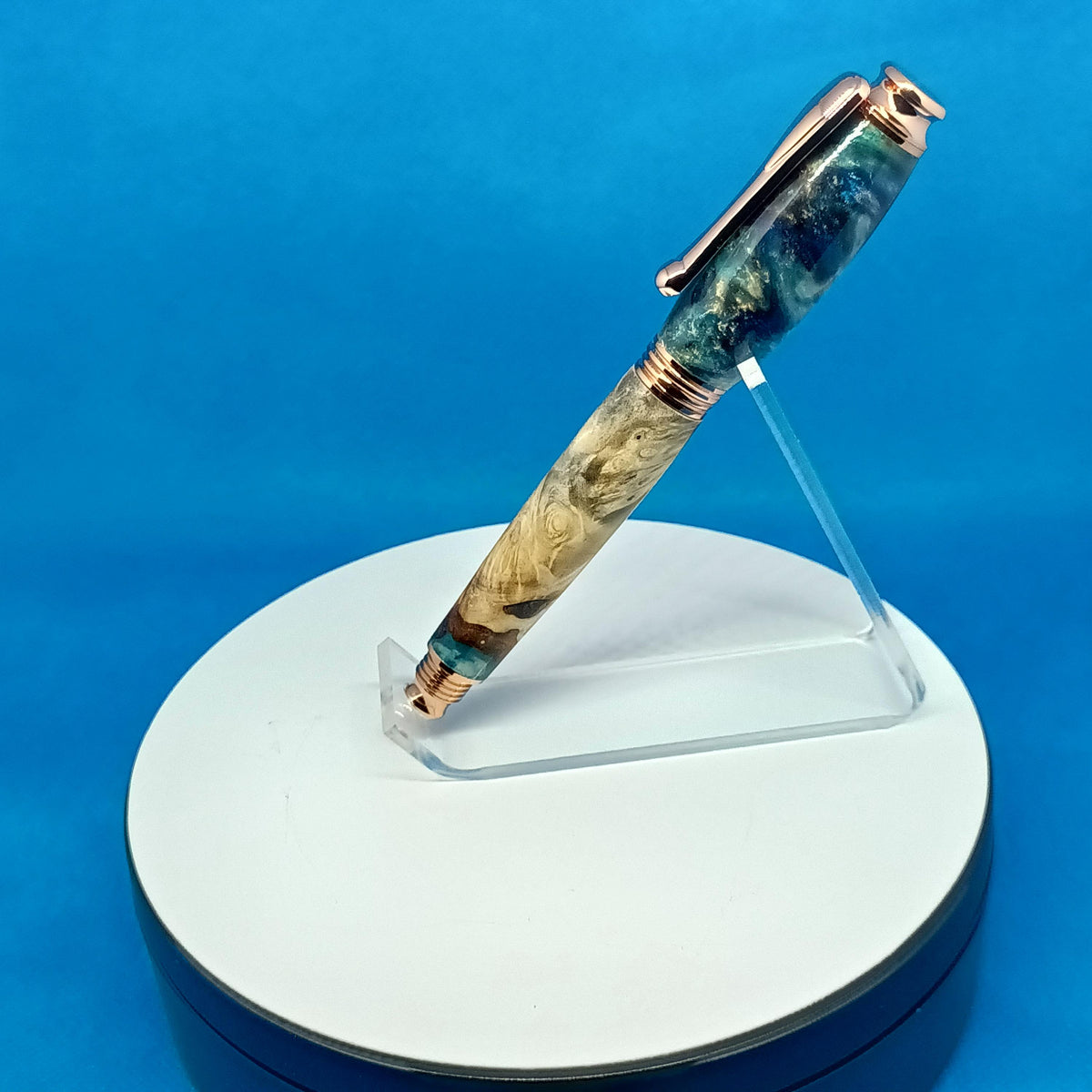 Aston Martin Rollerball Buckeye Burl Pen
