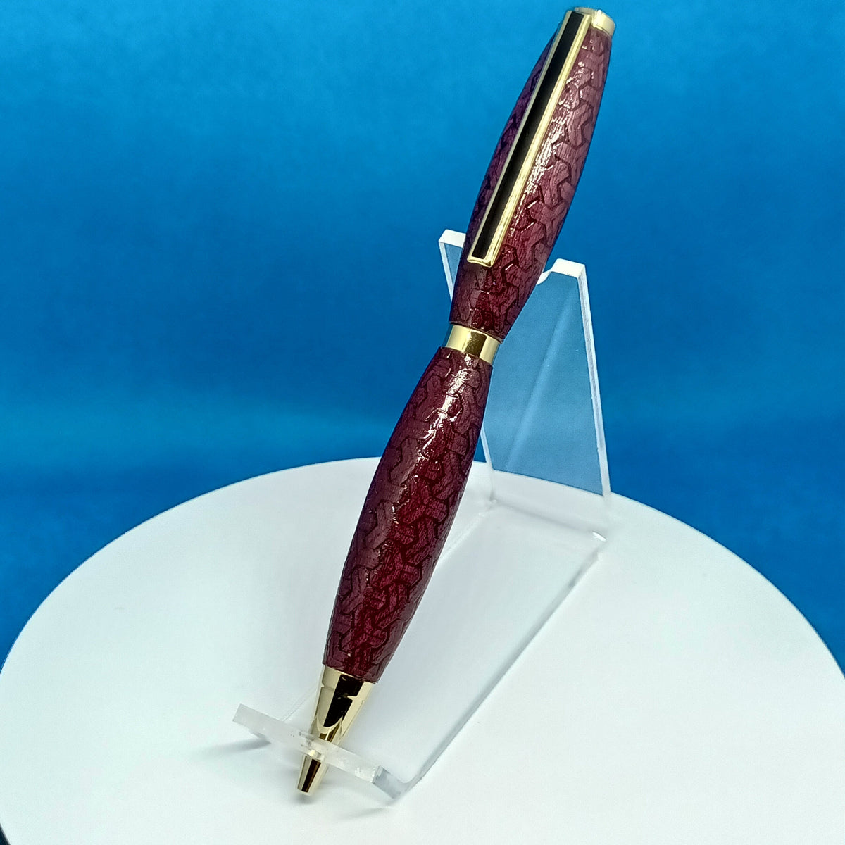 Purple Heart Engraved Twist Pen