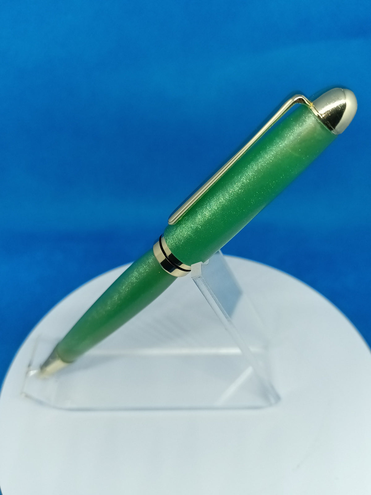 European Style Twist Pen Acrylic Turquoise
