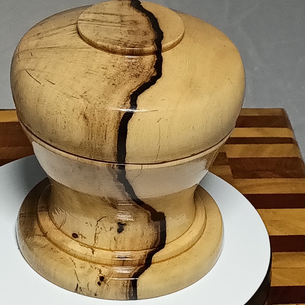 Black and White Ebony small bowl